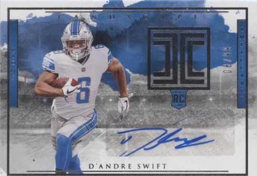 2020 Panini Impeccable D'Andre Swift #RL-DS