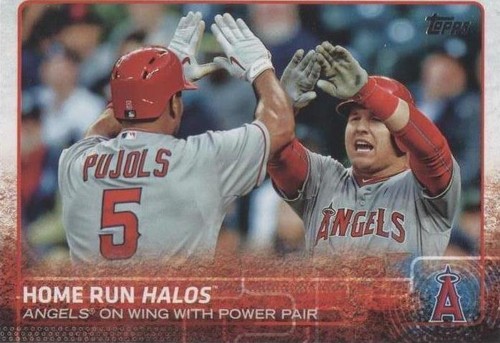 2015 Topps Update Series - Albert Pujols Mike Trout #US213