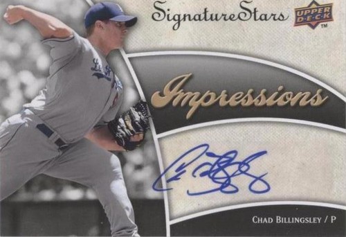 2009 Upper Deck Signature Stars - Chad Billingsley #IMP-CB