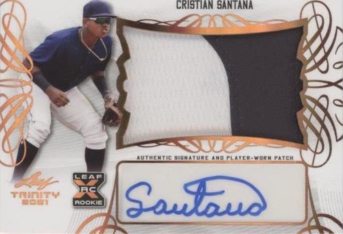 2021 Leaf Trinity - Cristian Santana #PA-CS1