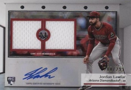 2024 Topps Museum Collection - Jordan Lawlar #SWDRA-JL