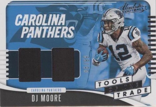 2019 Panini Absolute D.J. Moore #TTD-DJ