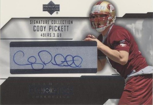 2004 Upper Deck Pro Sigs Cody Pickett #SC-CP