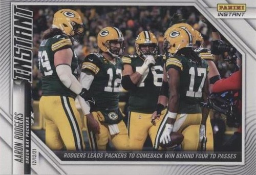 2021 Panini Instant NFL Aaron Rodgers #140