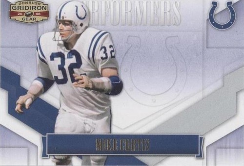 2008 Donruss Gridiron Gear Mike Curtis #P-33