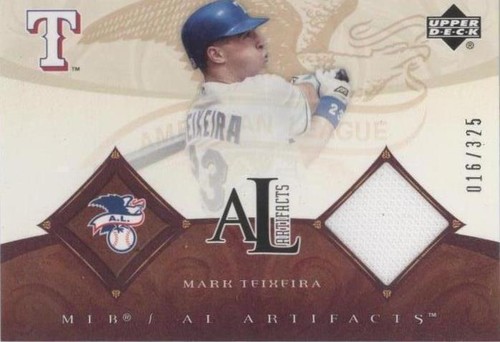 2005 Upper Deck Artifacts - Mark Teixeira #AL-MT