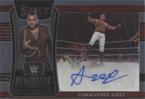 2022 Panini Select WWE - Commander Azeez #RA-CAZ