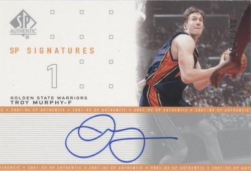 2001-02 SP Authentic - Troy Murphy #TM