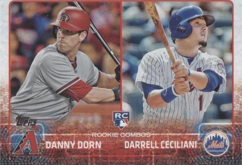 2015 Topps Update Series - Danny Dorn Darrell Ceciliani #US256