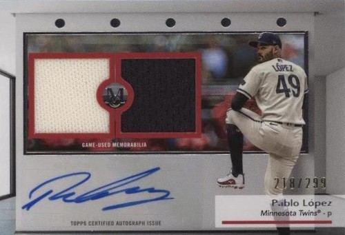 2024 Topps Museum Collection - Pablo Lopez #SWDRA-PL