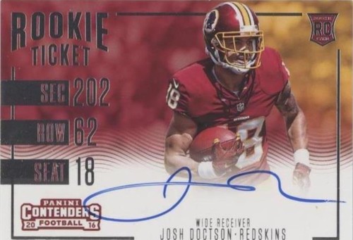 2016 Panini Contenders Josh Doctson #367