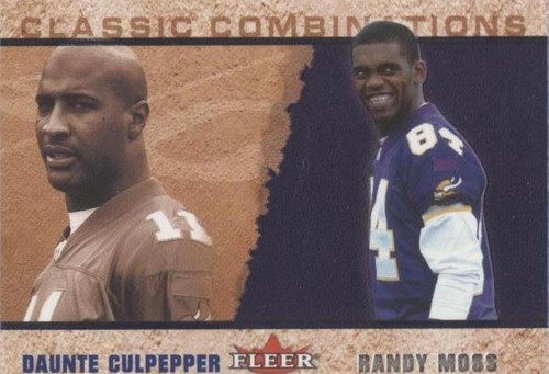 2002 Fleer Tradition Daunte Culpepper Randy Moss #2 CC