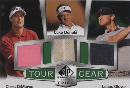 2024 SP Game Used - Chris DiMarco Lucas Glover Luke Donald #TG3-DDG