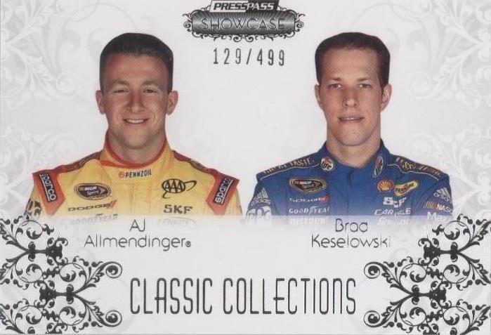2012 Press Pass Showcase - A.J. Allmendinger Brad Keselowski #58