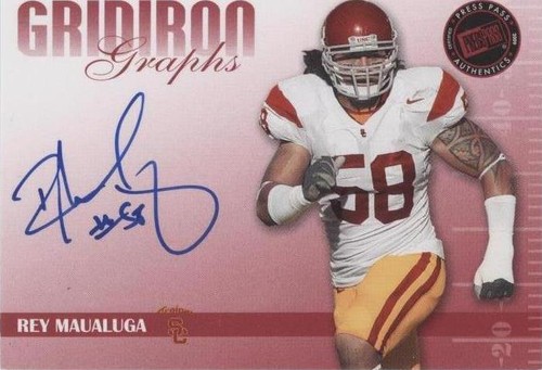 2009 Press Pass Signature Edition Rey Maualuga #GG-RM