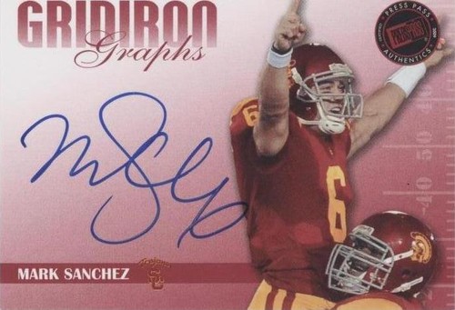 2009 Press Pass Signature Edition Mark Sanchez #GG-MS2