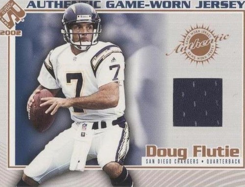 2002 Pacific Private Stock Reserve Doug Flutie #104