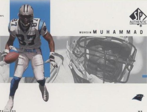 2001 SP Authentic Muhsin Muhammad #13