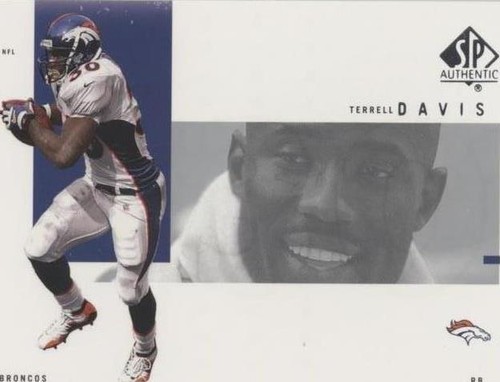 2001 SP Authentic Terrell Davis #28