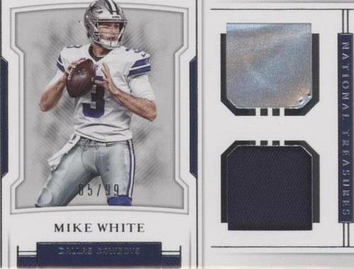 2018 Panini National Treasures Mike White #RDM-8