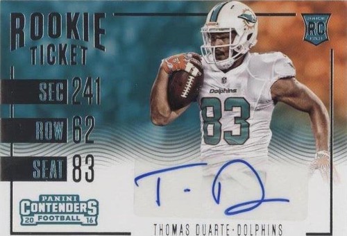 2016 Panini Contenders Thomas Duarte #288