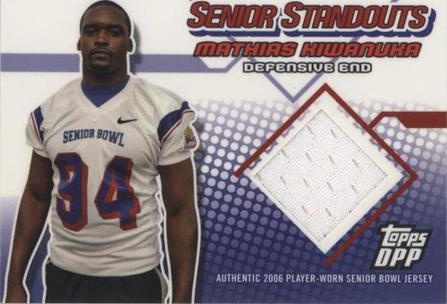 2006 Topps Draft Picks and Prospects (DPP) Mathias Kiwanuka #SS-MK
