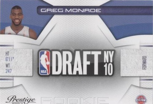 2010-11 Prestige - Greg Monroe #7