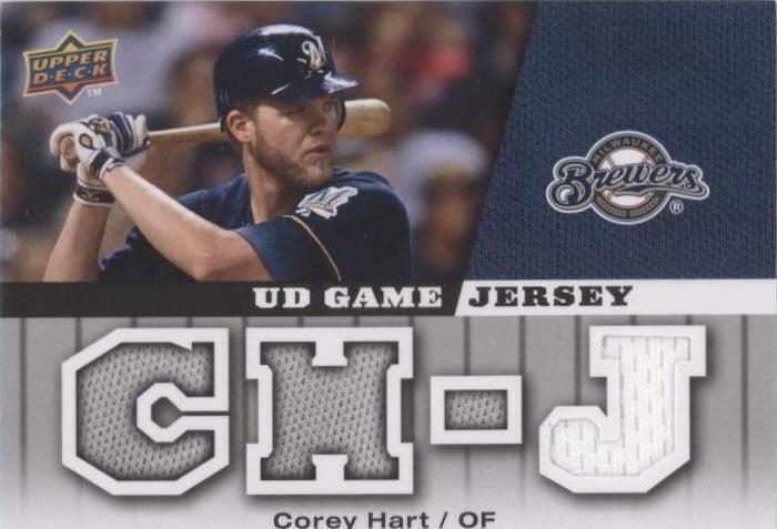 2009 Upper Deck - Corey Hart #GJ-CO