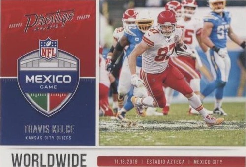 2020 Panini Prestige Travis Kelce #WW-TK