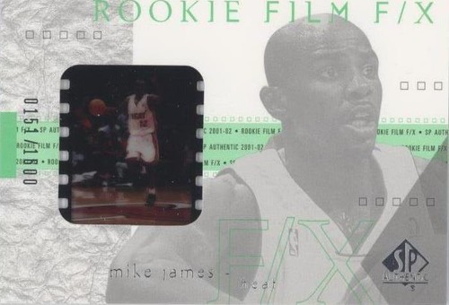 2001-02 SP Authentic - Mike James #102