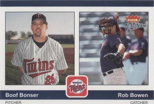 2004 Fleer Platinum - Boof Bonser Rob Bowen #195