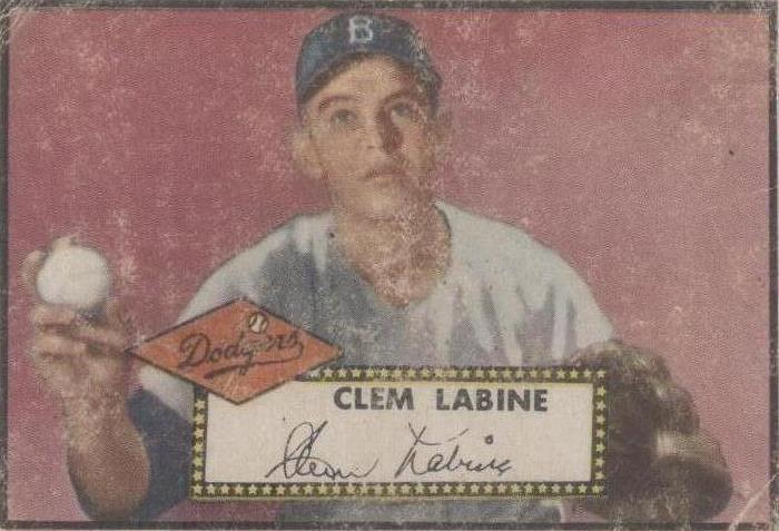 1952 Topps - Clem Labine #342