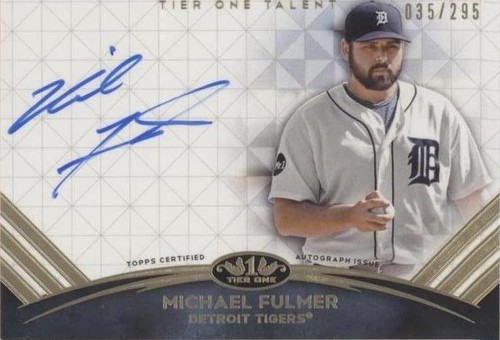 2018 Topps Tier One - Michael Fulmer #TTA-MF