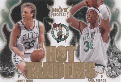 2008-09 Fleer Hot Prospects - Larry Bird/Paul Pierce #HT-1