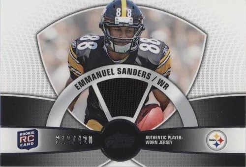 2010 Topps Prime Emmanuel Sanders #PRR-ES