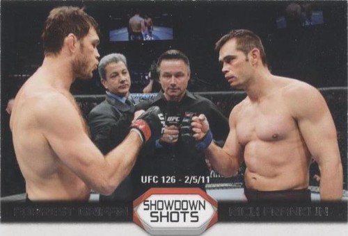 2011 Topps UFC Moment of Truth - Forrest Griffin Rich Franklin #SS-GF