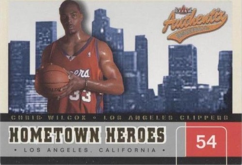 2002-03 Fleer Authentix - Chris Wilcox #4 HH