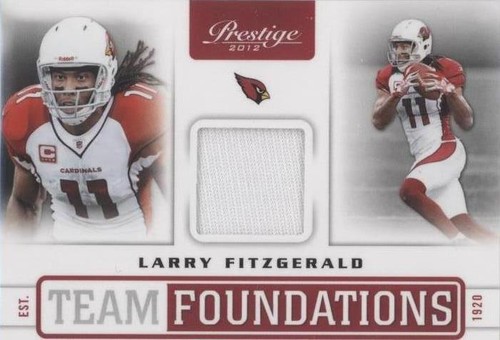 2012 Playoff Prestige Larry Fitzgerald #19