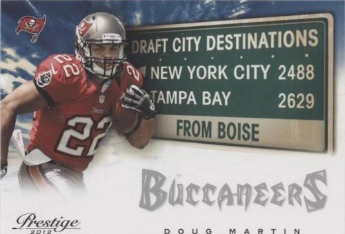 2012 Playoff Prestige Doug Martin #5