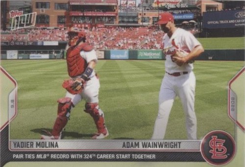 2022 Topps Now - Adam Wainwright Yadier Molina #863