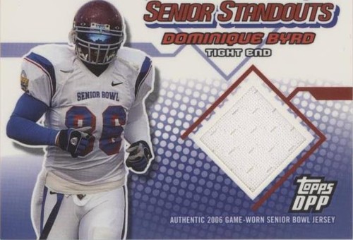 2006 Topps Draft Picks and Prospects (DPP) Dominique Byrd #SS-DB