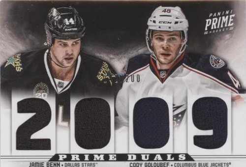 2012-13 Panini Prime - Cody Goloubef Jamie Benn #12