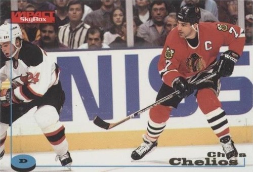1996-97 Skybox Impact - Chris Chelios #18