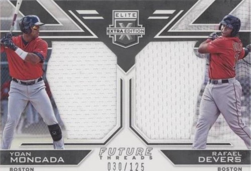 2016 Panini Elite Extra Edition - Rafael Devers Yoan Moncada #FTSD-MD