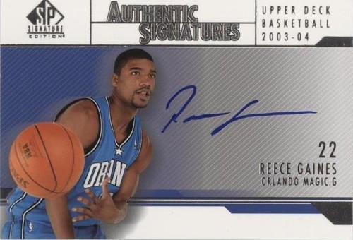 2003-04 SP Signature Edition - Reece Gaines #AS-RG