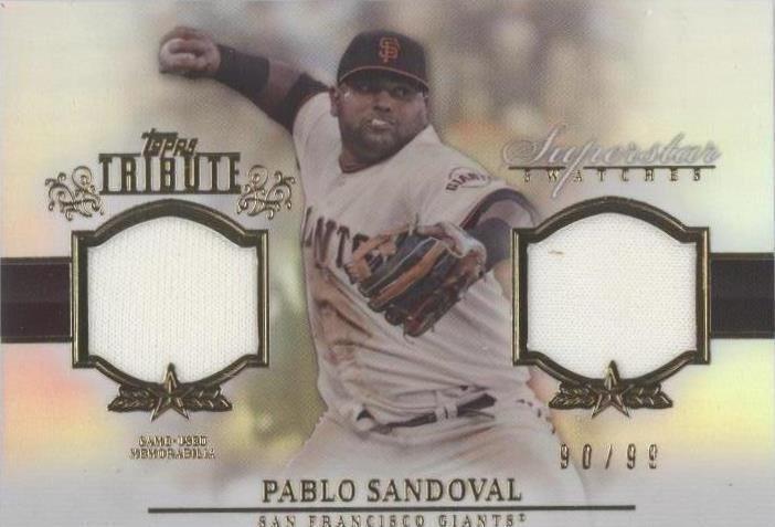 2013 Topps Tribute - Pablo Sandoval #SS-PS