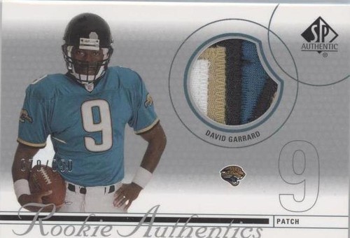 2002 SP Authentic David Garrard #220