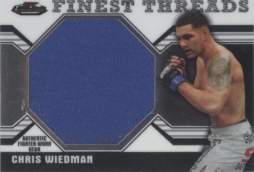 2011 Topps Finest UFC - Chris Weidman #JR-CW