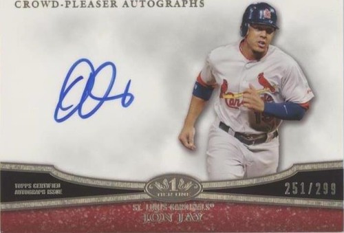 2013 Topps Tier One - Jon Jay #CPA-JJ2