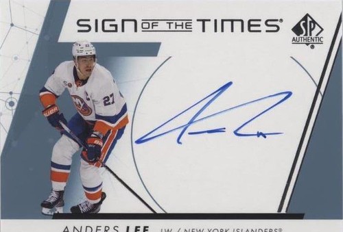 2022-23 SP Authentic - Anders Lee #SOTT-LE
